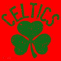St Patrick's Day Celtics Lucky Shamrock Clover Santa Hat thumb 1