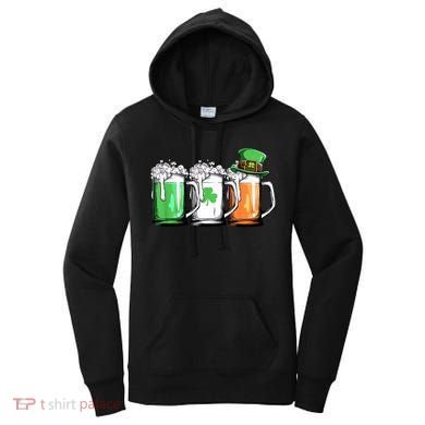 St Patrick's Day Beer Women's Hoodie