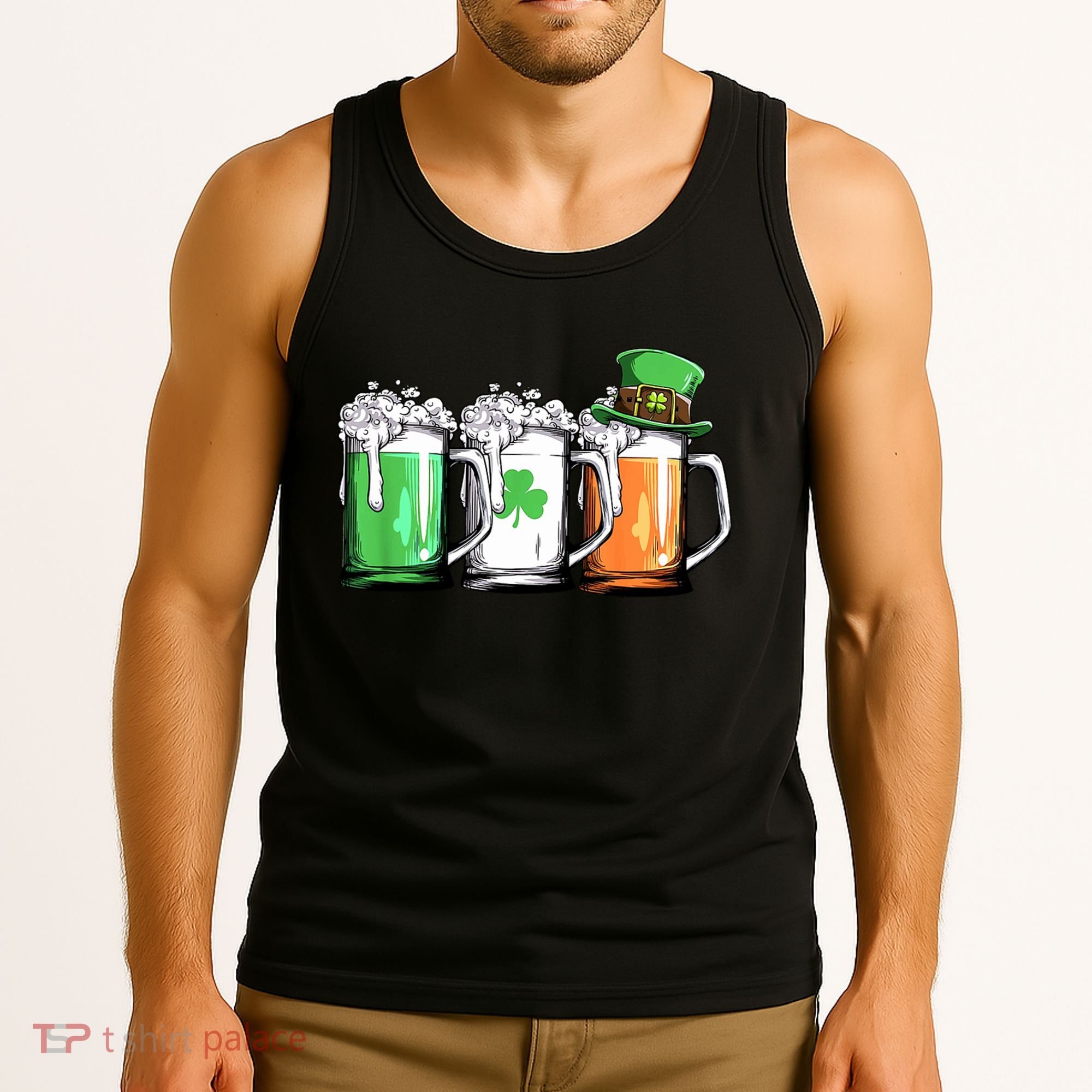St Patrick's Day Beer Tank Top