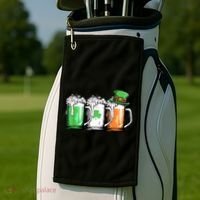 St Patrick's Day Beer Golf Towel thumb 2