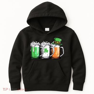 St Patrick's Day Beer Kids Hoodie