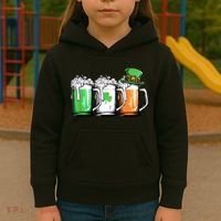 St Patrick's Day Beer Kids Hoodie thumb 3
