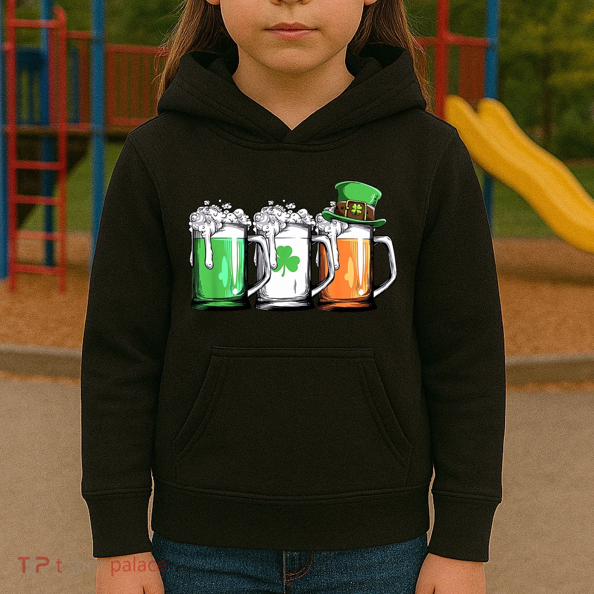 St Patrick's Day Beer Kids Hoodie