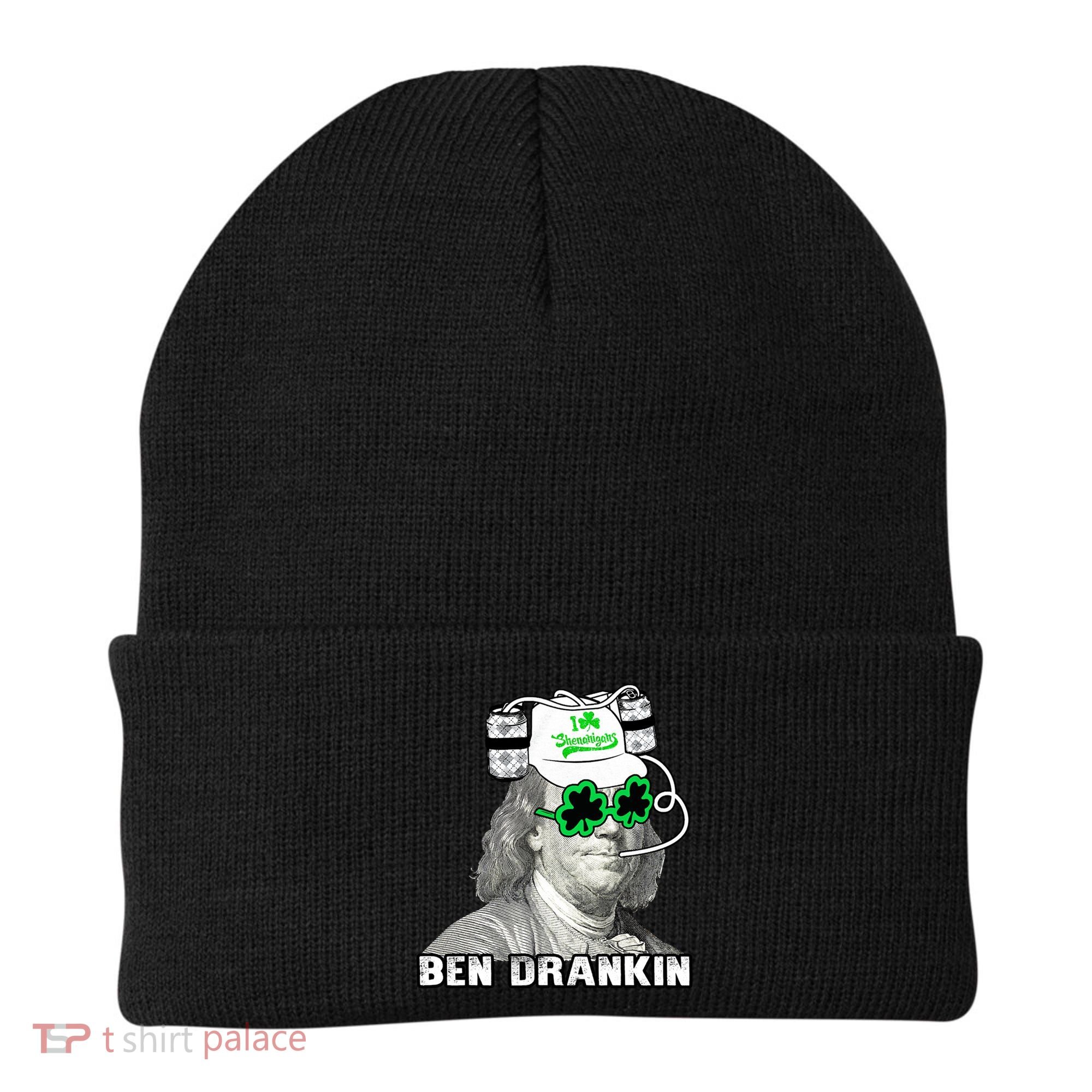St Patricks Day, Ben Drankin, Funny St Patricks Day, St Patricks Day Drinking Beanie