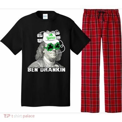 St Patricks Day, Ben Drankin, Funny St Patricks Day, St Patricks Day Drinking Pajama Set