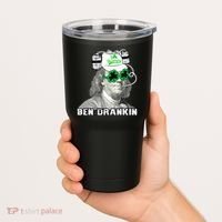 St Patricks Day, Ben Drankin, Funny St Patricks Day, St Patricks Day Drinking Tumbler thumb 2
