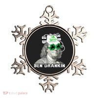 St Patricks Day, Ben Drankin, Funny St Patricks Day, St Patricks Day Drinking Ornament thumb 0