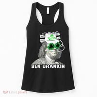 St Patricks Day, Ben Drankin, Funny St Patricks Day, St Patricks Day Drinking Women's Tank Top thumb 0