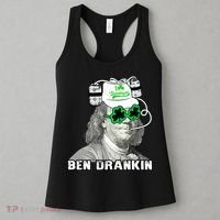 St Patricks Day, Ben Drankin, Funny St Patricks Day, St Patricks Day Drinking Women's Tank Top thumb 3