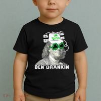 St Patricks Day, Ben Drankin, Funny St Patricks Day, St Patricks Day Drinking Toddler T-Shirt thumb 2