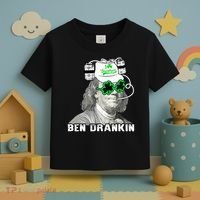 St Patricks Day, Ben Drankin, Funny St Patricks Day, St Patricks Day Drinking Toddler T-Shirt thumb 3