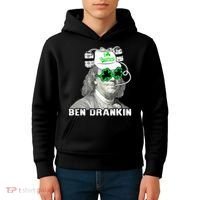 St Patricks Day, Ben Drankin, Funny St Patricks Day, St Patricks Day Drinking Kids Hoodie thumb 4