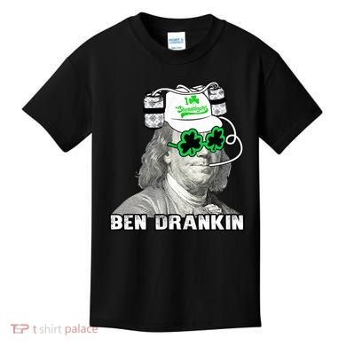 St Patricks Day, Ben Drankin, Funny St Patricks Day, St Patricks Day Drinking Kids T-Shirt