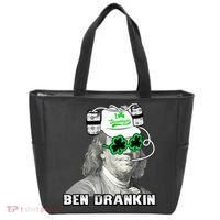 St Patricks Day, Ben Drankin, Funny St Patricks Day, St Patricks Day Drinking Tote Bag thumb 0