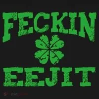 St Patricks Day Feckin Eejit Funny Irish Drinking Gift Women's T-Shirt thumb 6