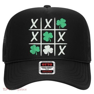 St Patrick's Day Tic Tac Toe Lucky Shamrock Hat