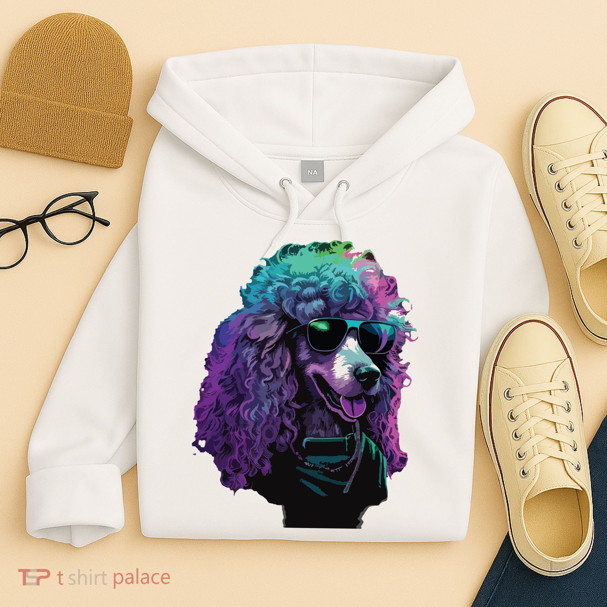 Standard Poodle Dogs Standard Poodles Hoodie