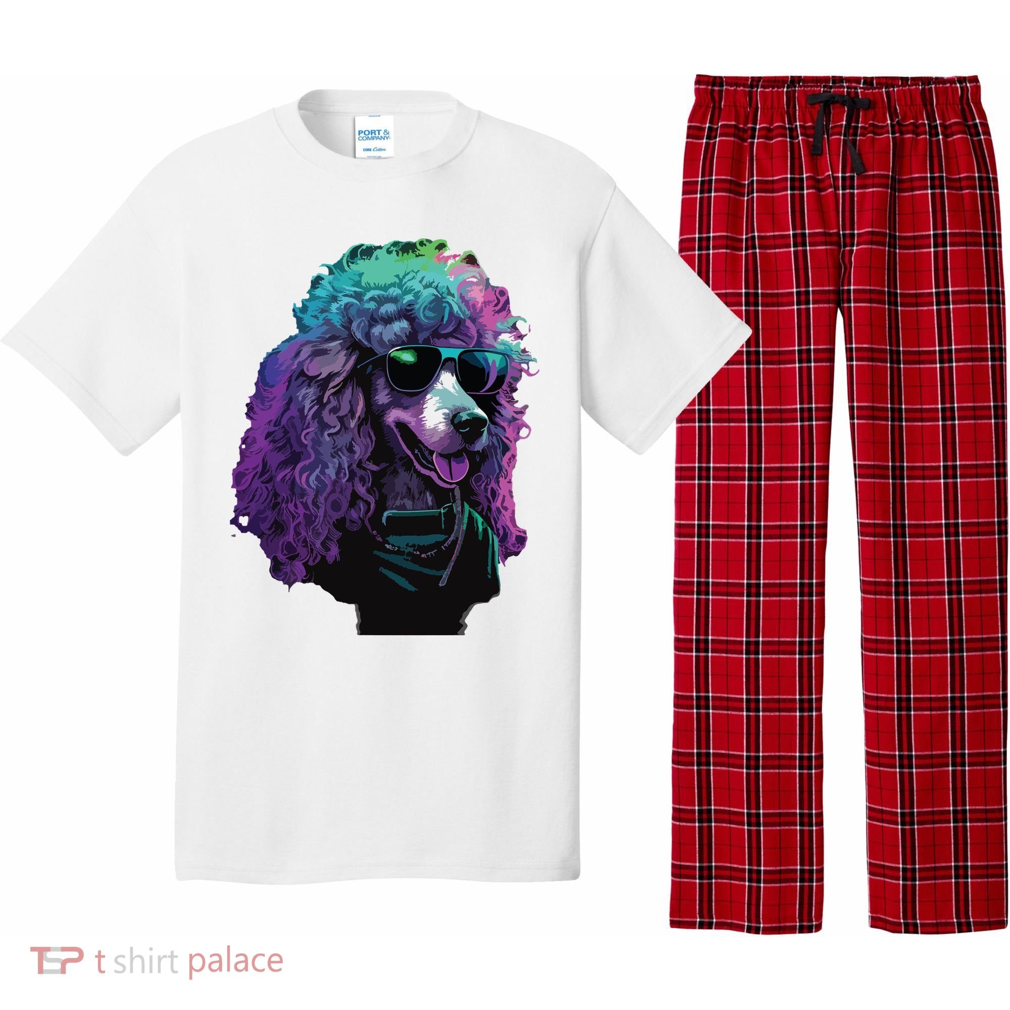 Standard Poodle Dogs Standard Poodles Pajama Set