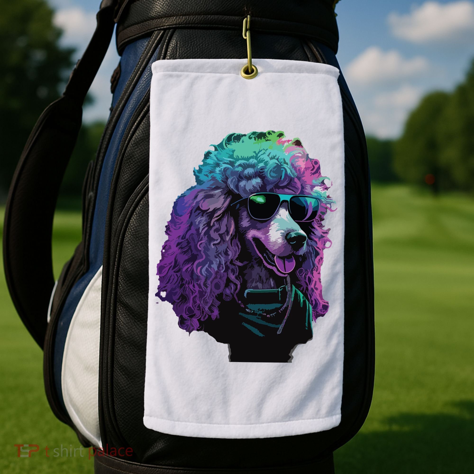 Standard Poodle Dogs Standard Poodles Golf Towel