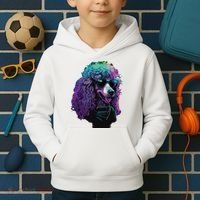 Standard Poodle Dogs Standard Poodles Kids Hoodie thumb 2