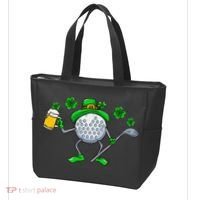 St Patricks Day Golf Golfing Irish Golfer Beer Humor Tote Bag thumb 3