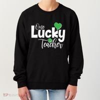 St Patricks Day One Lucky Teacher Women's Sweatshirt thumb 0