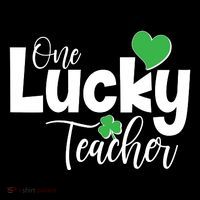 St Patricks Day One Lucky Teacher Bucket Hat thumb 4