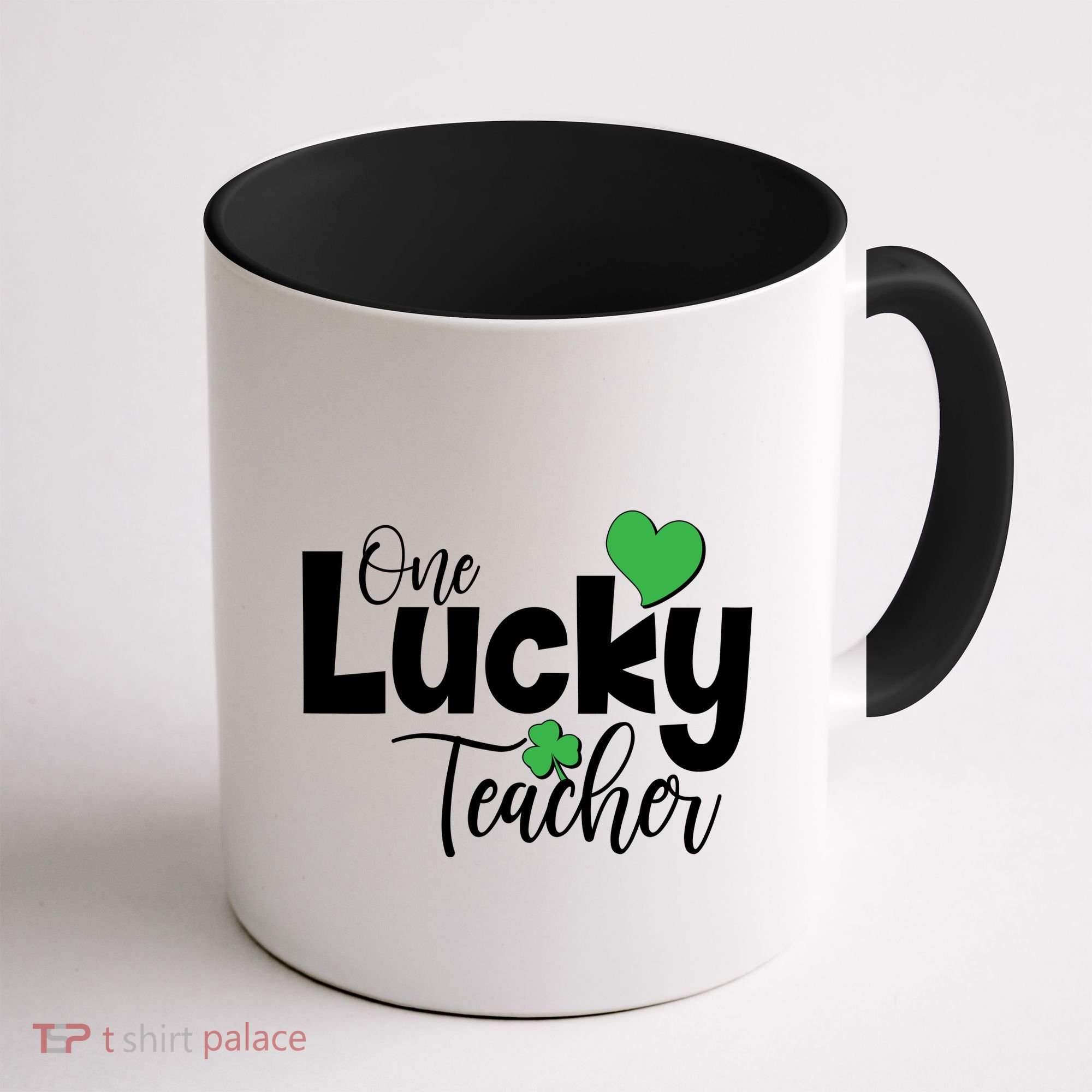 St Patricks Day One Lucky Teacher Coffee Mug
