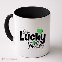 St Patricks Day One Lucky Teacher Coffee Mug thumb 0