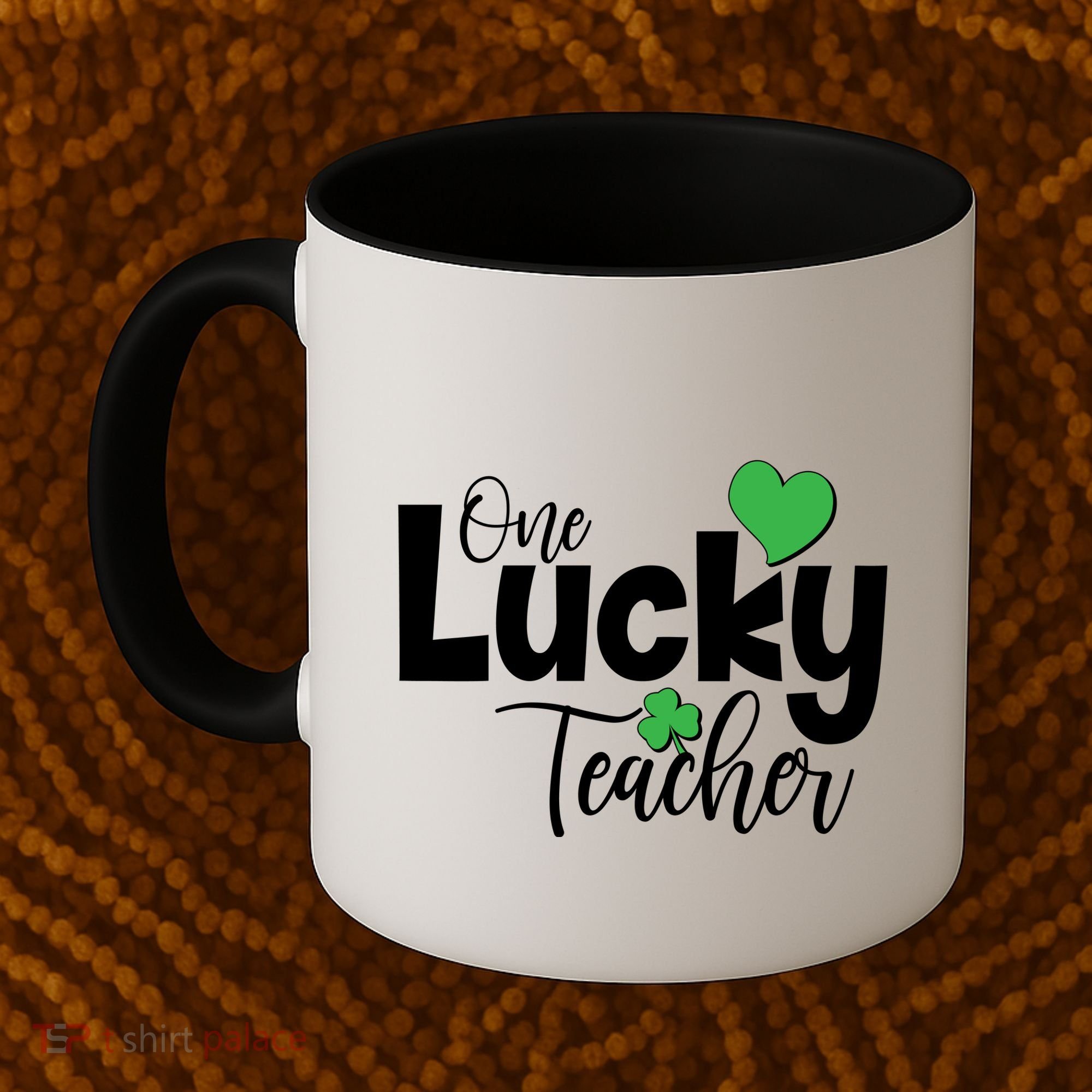 St Patricks Day One Lucky Teacher Coffee Mug