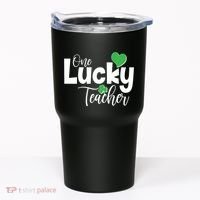 St Patricks Day One Lucky Teacher Tumbler thumb 0