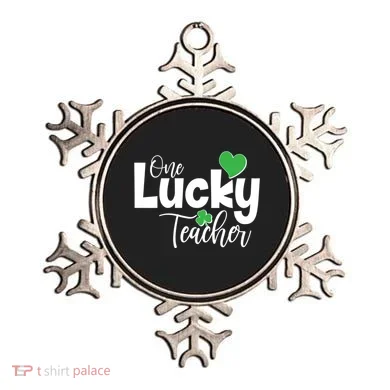 St Patricks Day One Lucky Teacher Ornament
