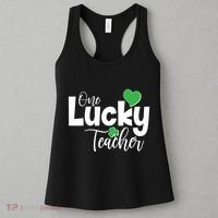 St Patricks Day One Lucky Teacher Women's Tank Top thumb 3