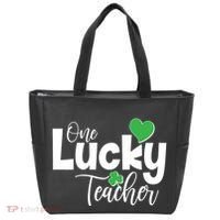 St Patricks Day One Lucky Teacher Tote Bag thumb 0