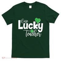 St Patricks Day One Lucky Teacher T-Shirt thumb 0