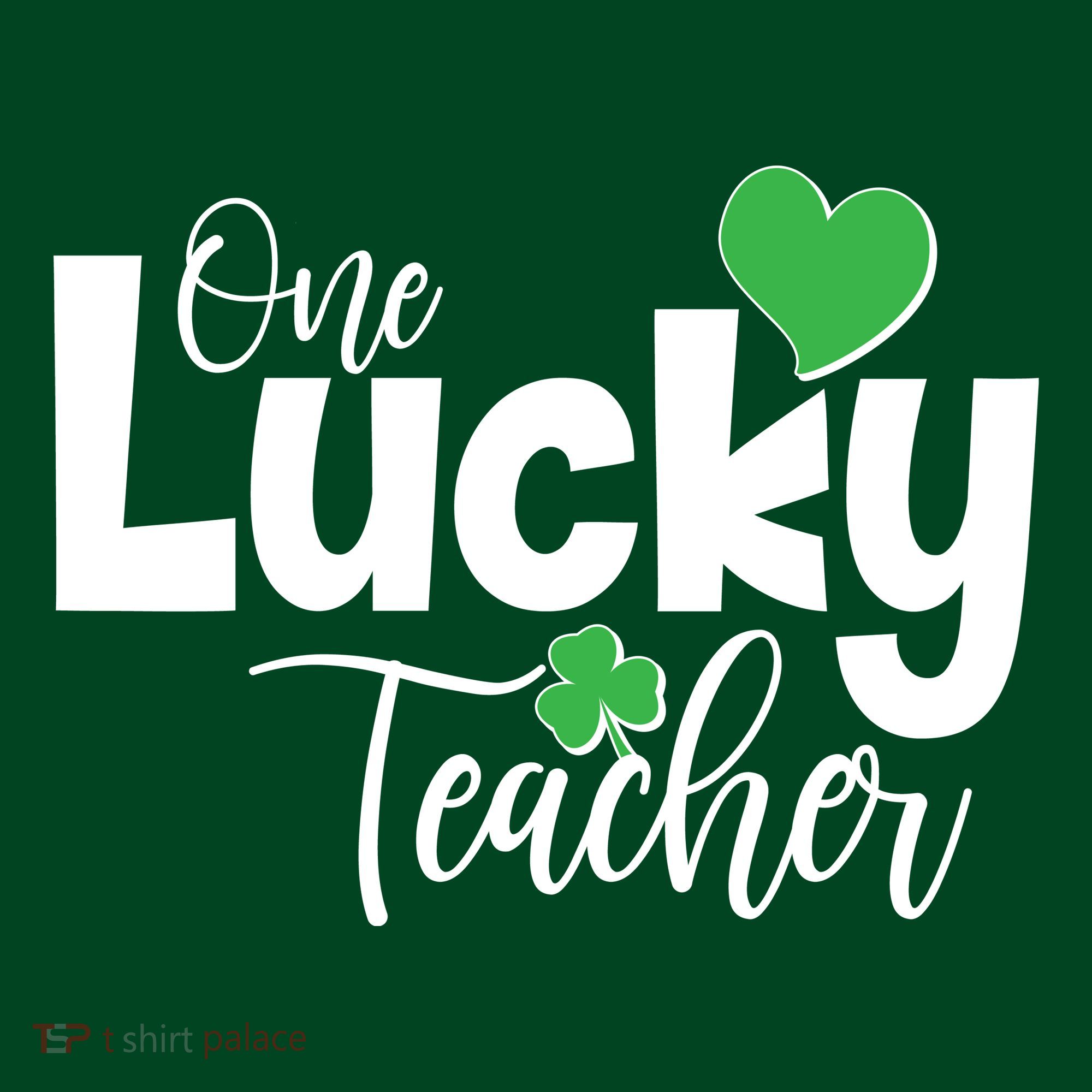 St Patricks Day One Lucky Teacher Pajama Set