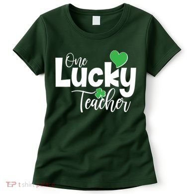 St Patricks Day One Lucky Teacher Women's T-Shirt