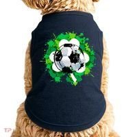 St Patrick's Day Soccer St Pattys Shamrock Doggie Tank thumb 0
