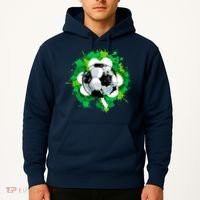 St Patrick's Day Soccer St Pattys Shamrock Hoodie thumb 2