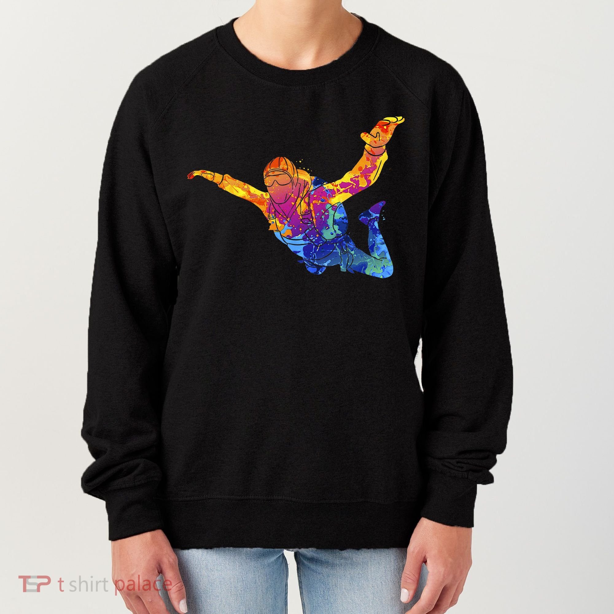 Skydiving Parachutust Extreme Sport Women's Sweatshirt