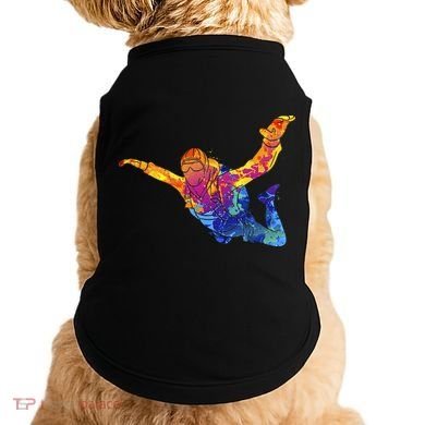 Skydiving Parachutust Extreme Sport Doggie Tank
