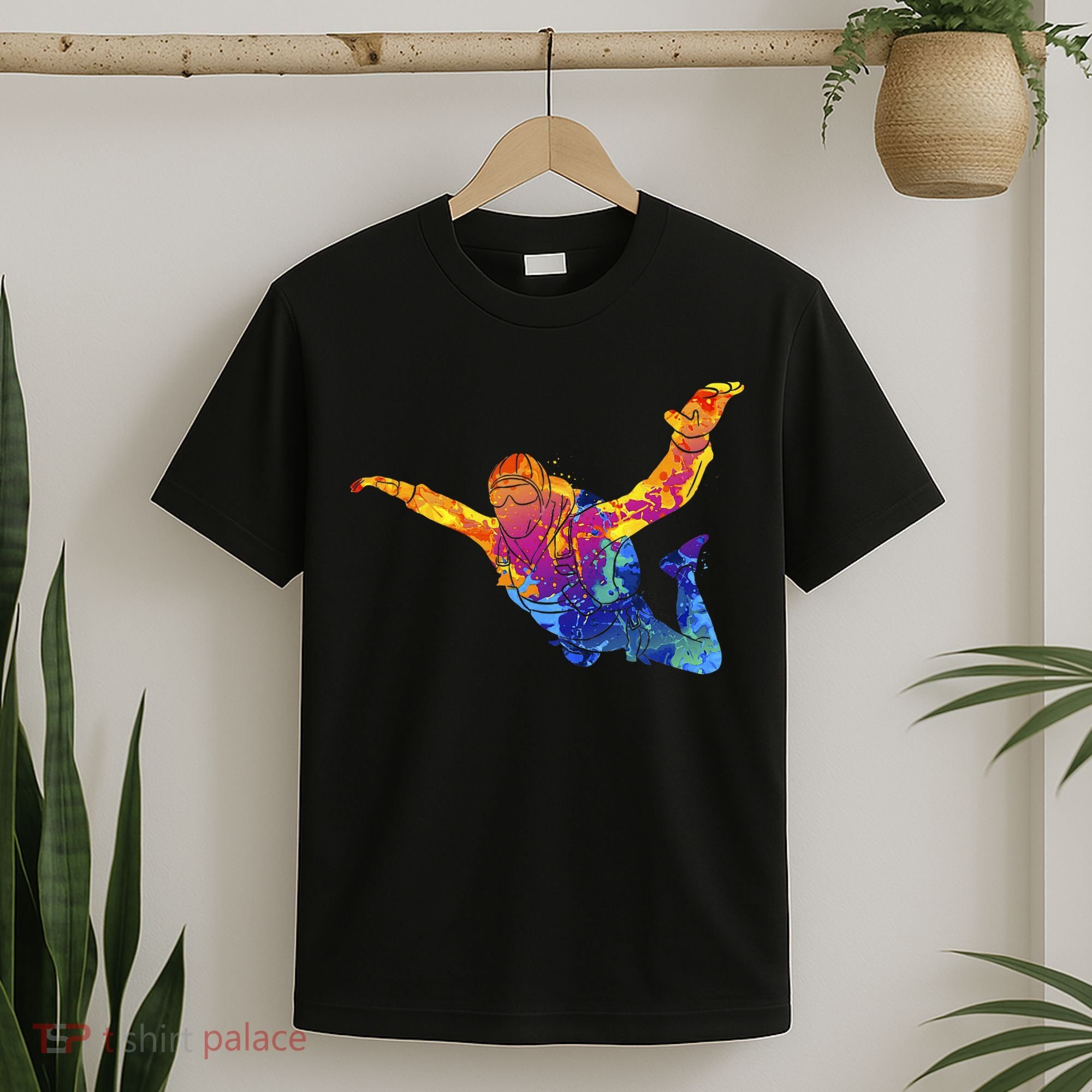 Skydiving Parachutust Extreme Sport T-Shirt