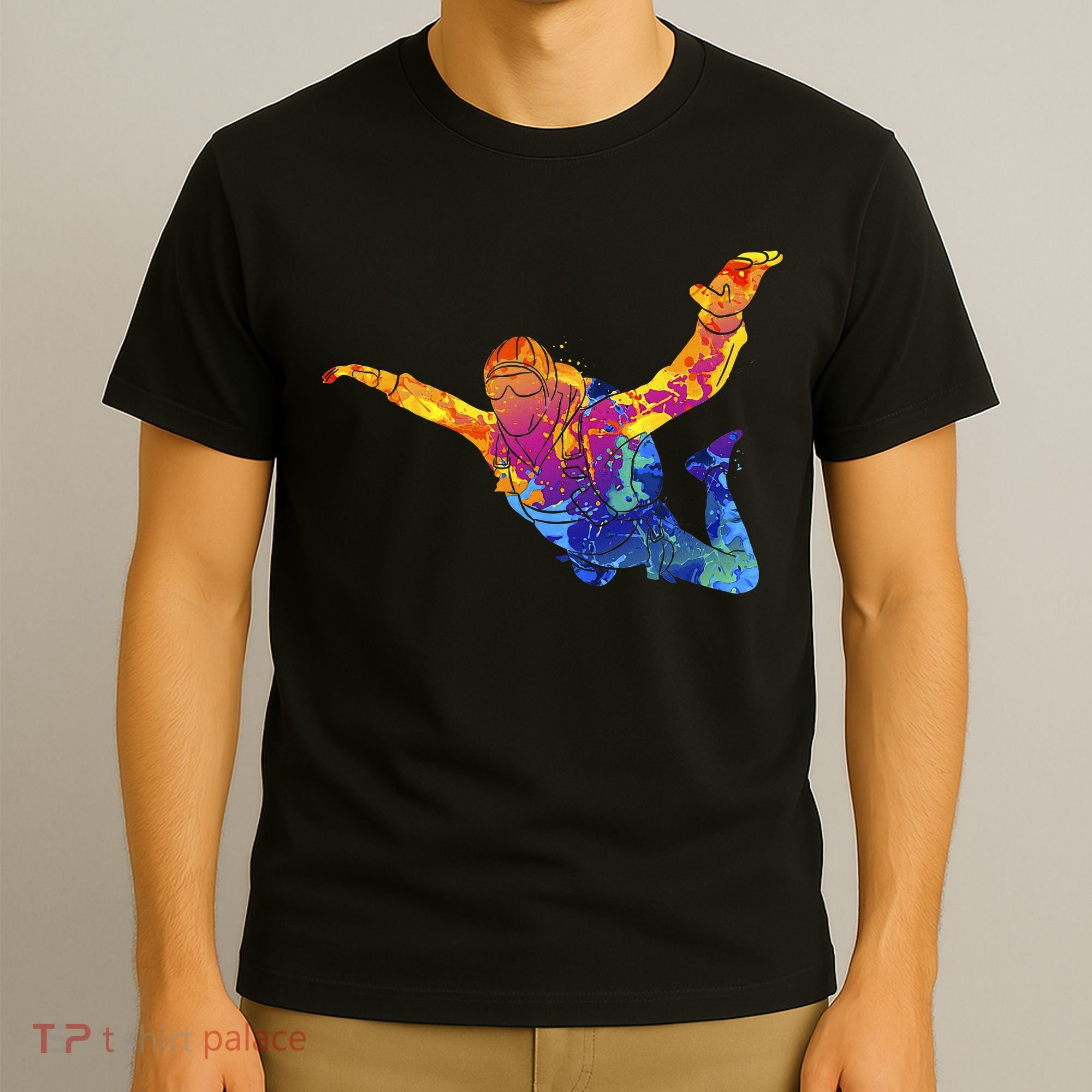 Skydiving Parachutust Extreme Sport T-Shirt
