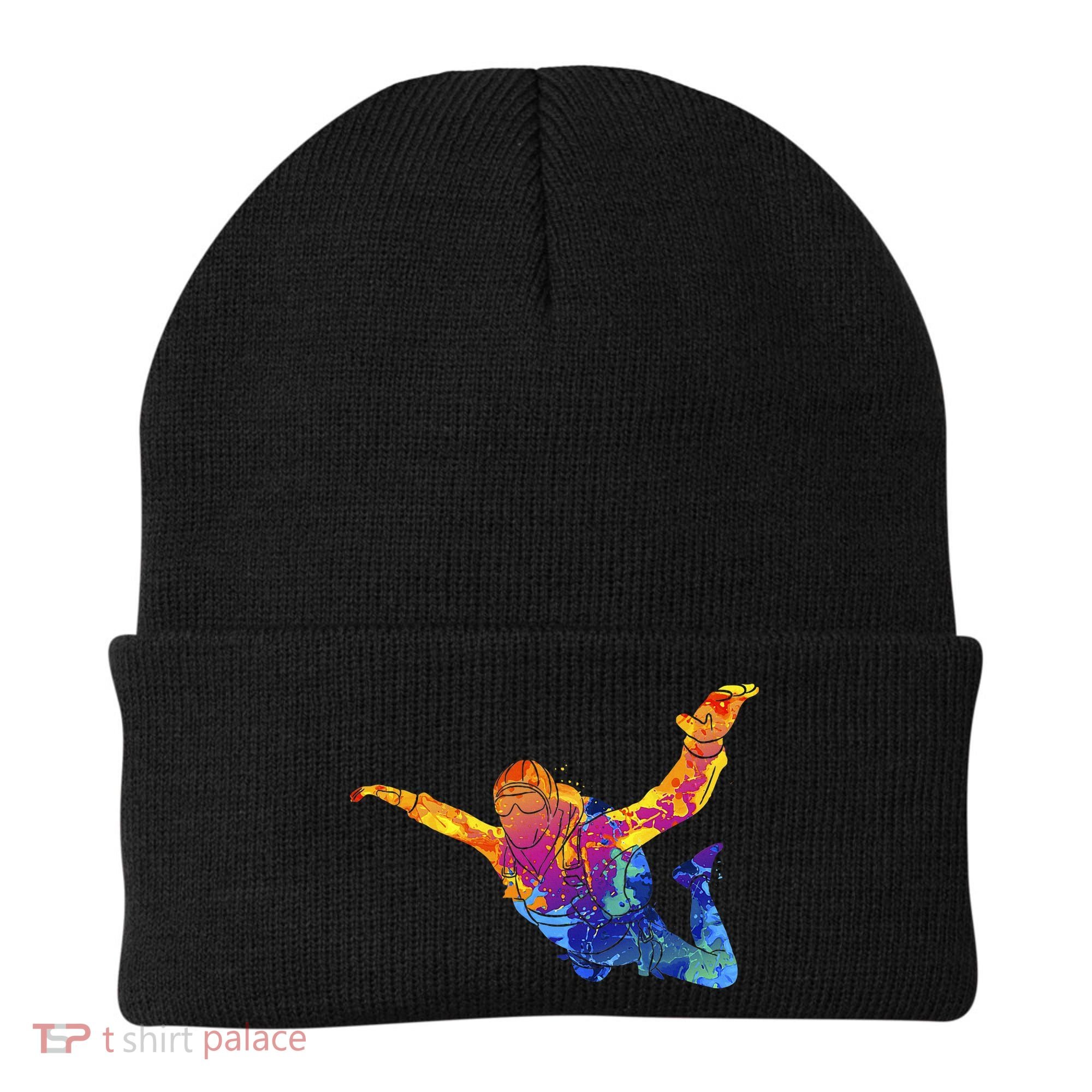 Skydiving Parachutust Extreme Sport Beanie