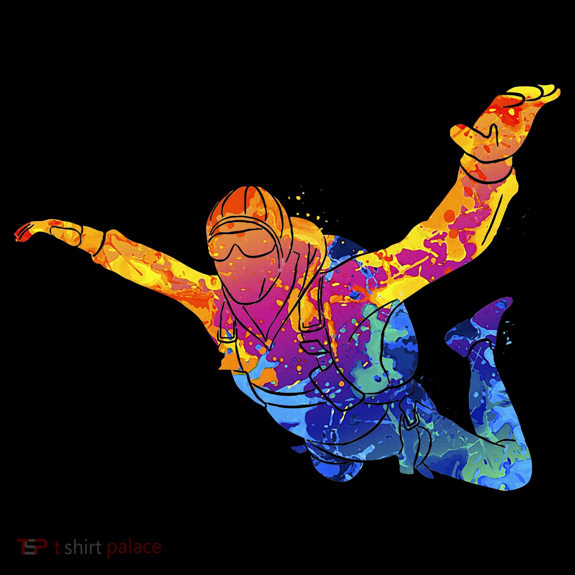 Skydiving Parachutust Extreme Sport Women's Hoodie
