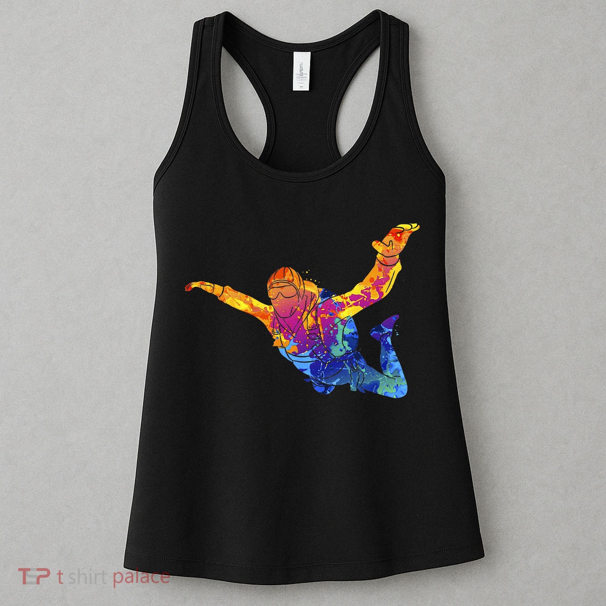 Skydiving Parachutust Extreme Sport Women's Tank Top