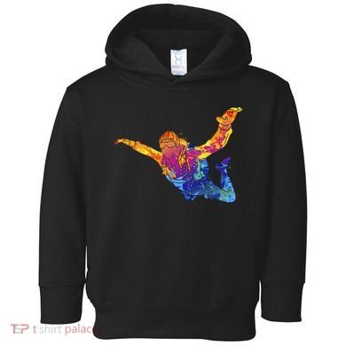 Skydiving Parachutust Extreme Sport Toddler Hoodie