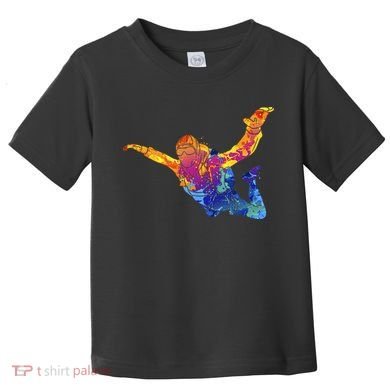 Skydiving Parachutust Extreme Sport Toddler T-Shirt