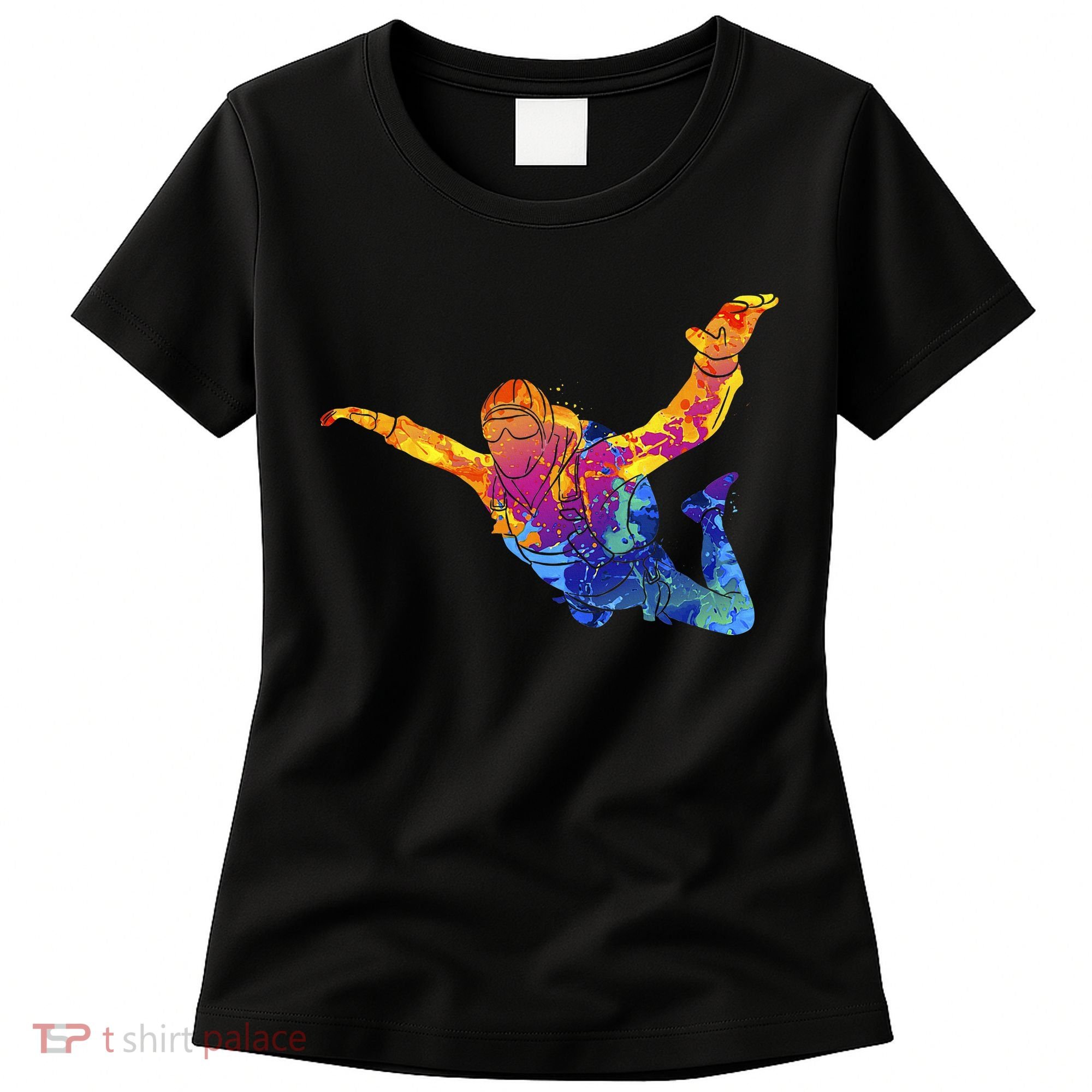 Skydiving Parachutust Extreme Sport Women's T-Shirt