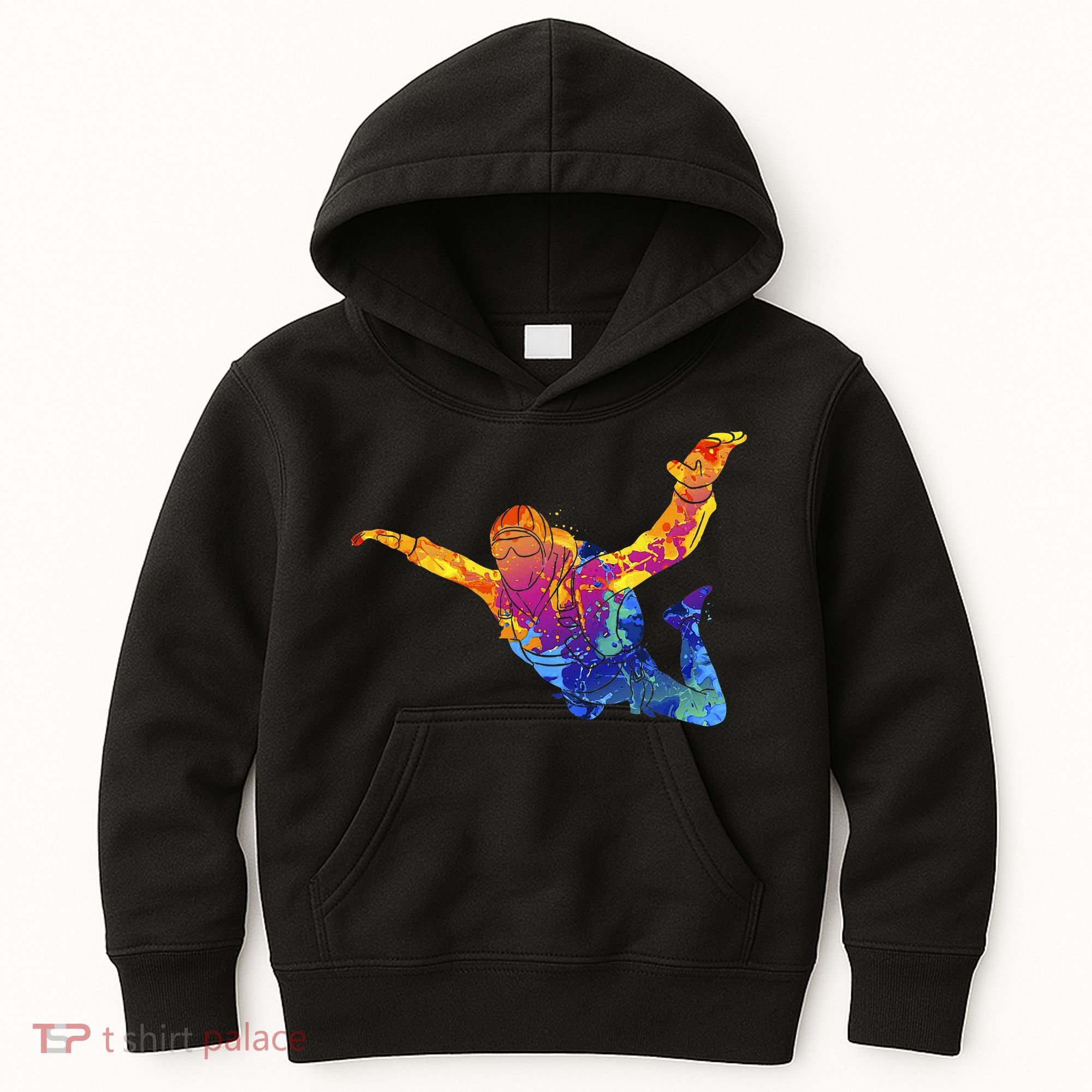 Skydiving Parachutust Extreme Sport Kids Hoodie